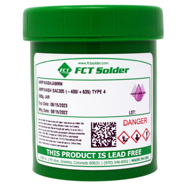 AMP Wash Solder Paste, Solder Flux FCT Solder